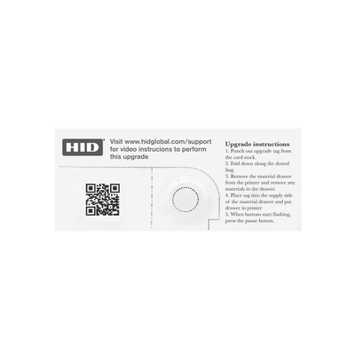 Tag para habilitar módulo de volteo Hid 047736