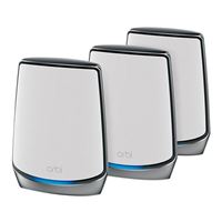 NETGEAR RBK853 Orbi Whole Home Tri-Band Mesh AX6000 Wi-Fi 6 System