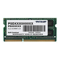Memoria RAM para laptop Patriot 8GB DDR3-1600 SO-DIMM