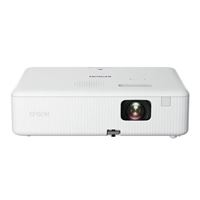 Epson EpiqVision Flex CO-W01; 3LCD WXGA Portable Projector; 3000 Lumens Color Brightness, 3000 Lumens White Brightness; 1 HDMI; Built-in 5W Speaker
