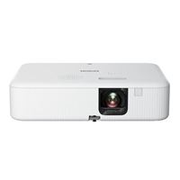 Epson EpiqVision Flex CO-FH02; 3LCD Full HD Projector; 3000 Lumens Color Brightness, 3000 Lumens White Brightness; Android TV; 1 HDMI
