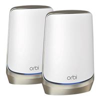NETGEAR Orbi - AXE11000 WiFi 6E Quad-Band AiMesh Whole Home Wireless System - 2 Pack