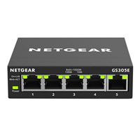 Switch administrable básico NETGEAR de 5 puertos Gigabit Ethernet