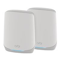 NETGEAR Orbi RBK762S - AX5400 WiFi 6 Tri-Band Gigabit Wireless Router with AiMesh Support