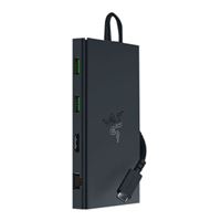 Dock USB Tipo-C Razer 11 puertos estación de carga portátil 4K 60 Hz y carga rápida 85 W