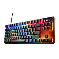 SteelSeries Apex Pro TKL Wired Gen 3; Omnipoint 3.0 Adjustable HyperMagnetic Switches; Hall Effect Sensors; Triple Layer Sound Dampening Foam; OLED Display