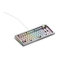 Teclado gaming Glorious GMMK 3 PRO 75% Barebones con cable RGB - Silver