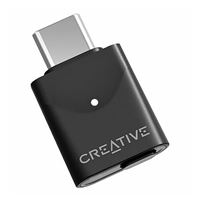 Creative Labs BT-W6 Wireless Bluetooth 5.4 and LE Audio Transmitter