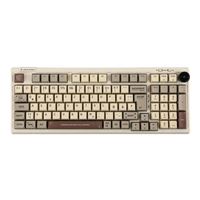 Teclado mecánico inalámbrico Epomaker RT100 RGB - White