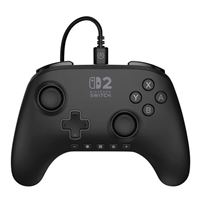 Control con cable Power A avanzado para Switch 2 - Negro
