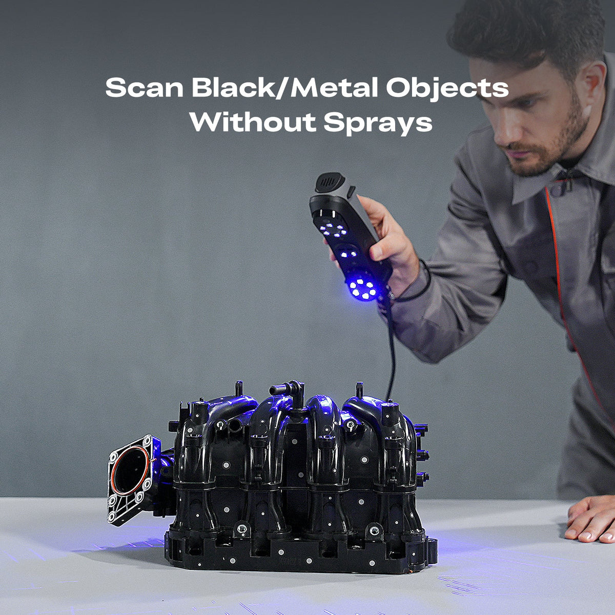Escáner 3D Creality Sermoon S1: escaneo rápido y preciso de objetos desde 5 mm hasta 4000 mm. Ideal para diseño digital,