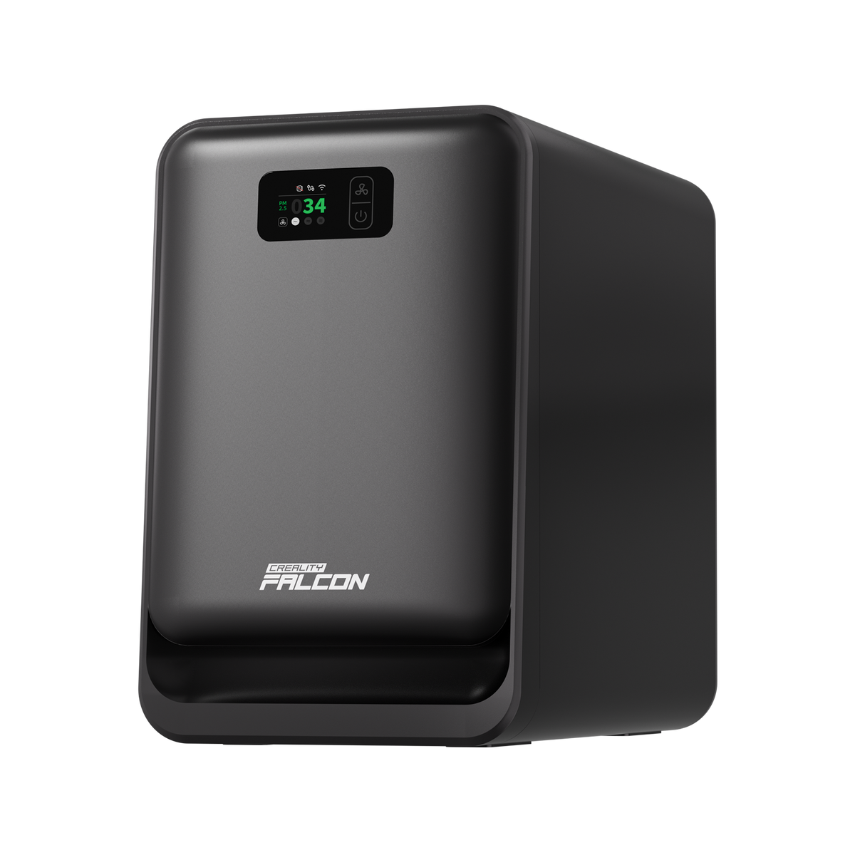 Purificador de humo láser Creality Falcon AP1: flujo de aire 360°, succión potente (20 m/s, 250 m³/h, 1700 Pa), filtraci