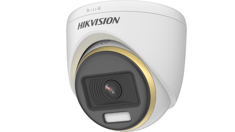 Cámara de Seguridad Hikvision - Turret TURBOHD 1080p - Imagen a color 24 - 7 - Lente 2.8 mm - DS-2CE70DF3T-PF