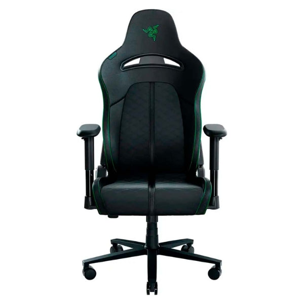 Silla - Gaming - Razer - Enki - X - Ergonomica - Reclinable - 152° - Reposabrazos - 2D - Negro - Verde-front