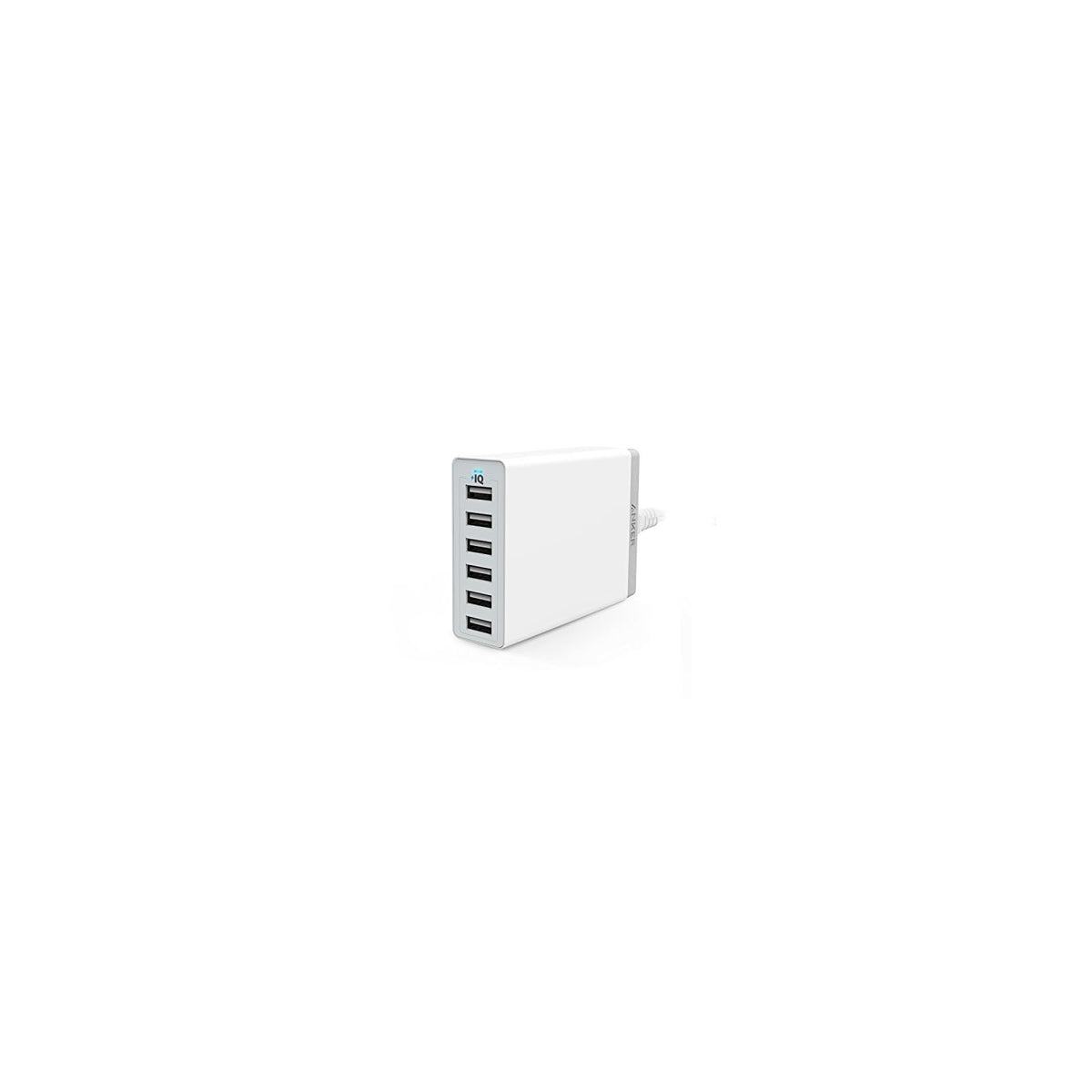 Anker Puerto cargador Anker 60 W/12 A 6-Port 6 Cargador USB para iPhone 6/6 Plus, iPad Air 2/Mini 3, Samsung Galaxy S6/S6 Edge, Note 5 y más - vista 4