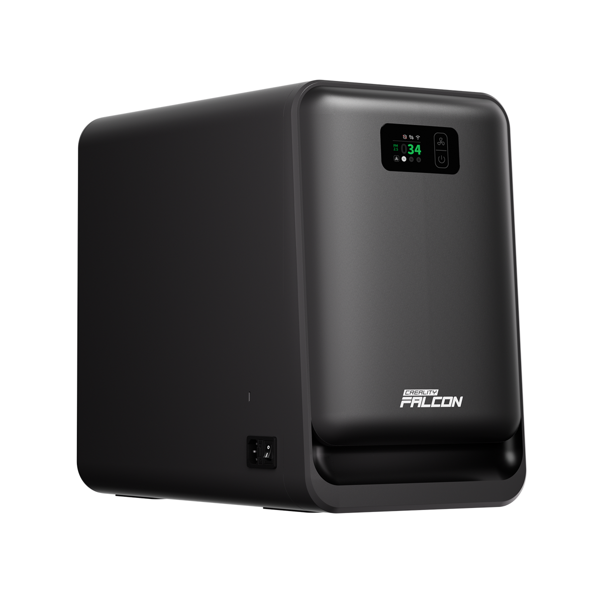 Purificador de humo láser Creality Falcon AP1: flujo de aire 360°, succión potente (20 m/s, 250 m³/h, 1700 Pa), filtraci