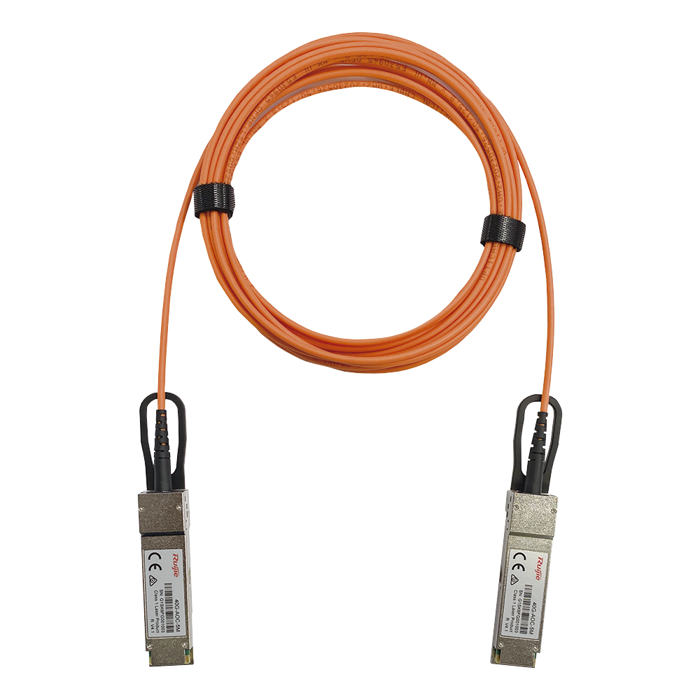 Cable óptico activo de conexión directa Rujie Ruijie 40GAOC5M 5 m