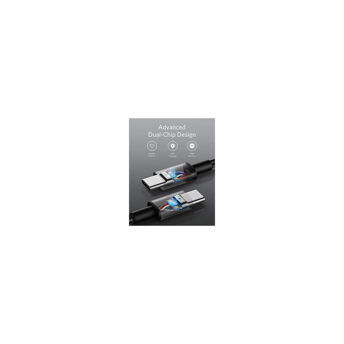Cable Anker Cargador para iPhone 16, paquete de 2 bloques de cargador USB C rápido de 20 W, cable USB C, cable de carga tipo C, carga rápida - vista 8