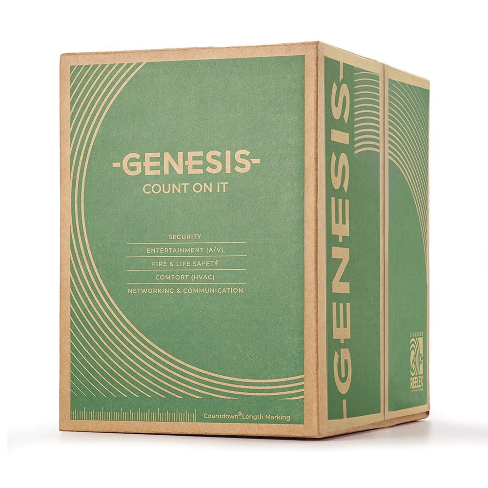 Carrete de Cable 2 x 18 AWG Genesis 4306-1104