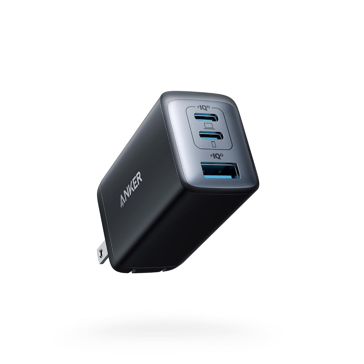 Anker Bloque de cargador USB C de 65 W Max de 3 puertos, cargador de