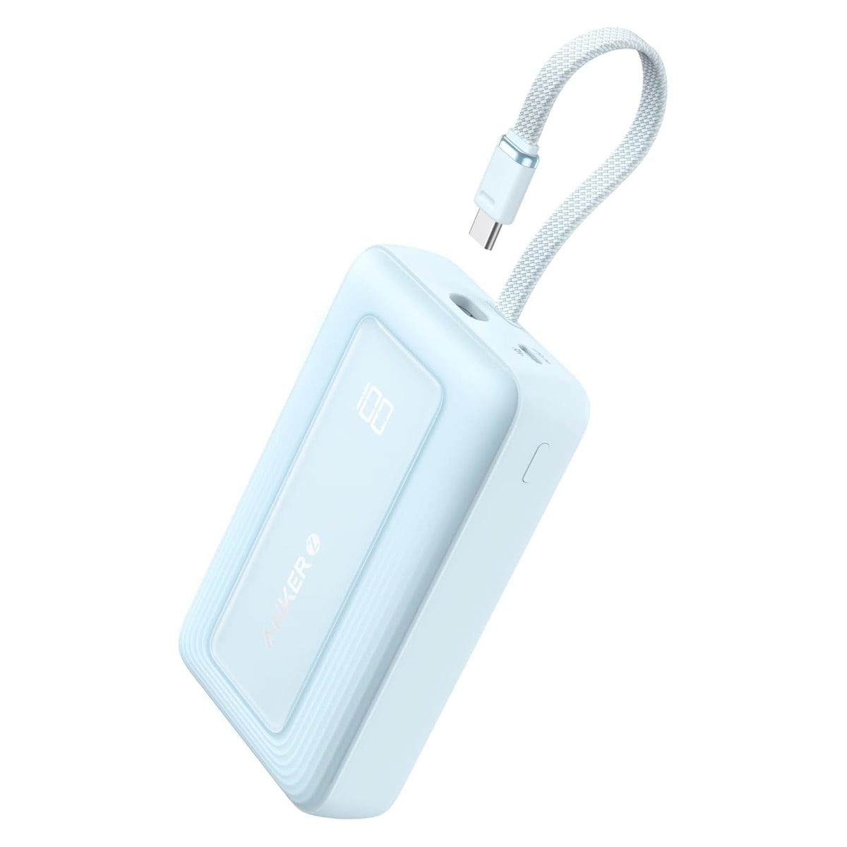 Power Bank Anker de 30 W y 45 W y 20,000 mAh con cable USB-C incorporado (paquete) - vista 2