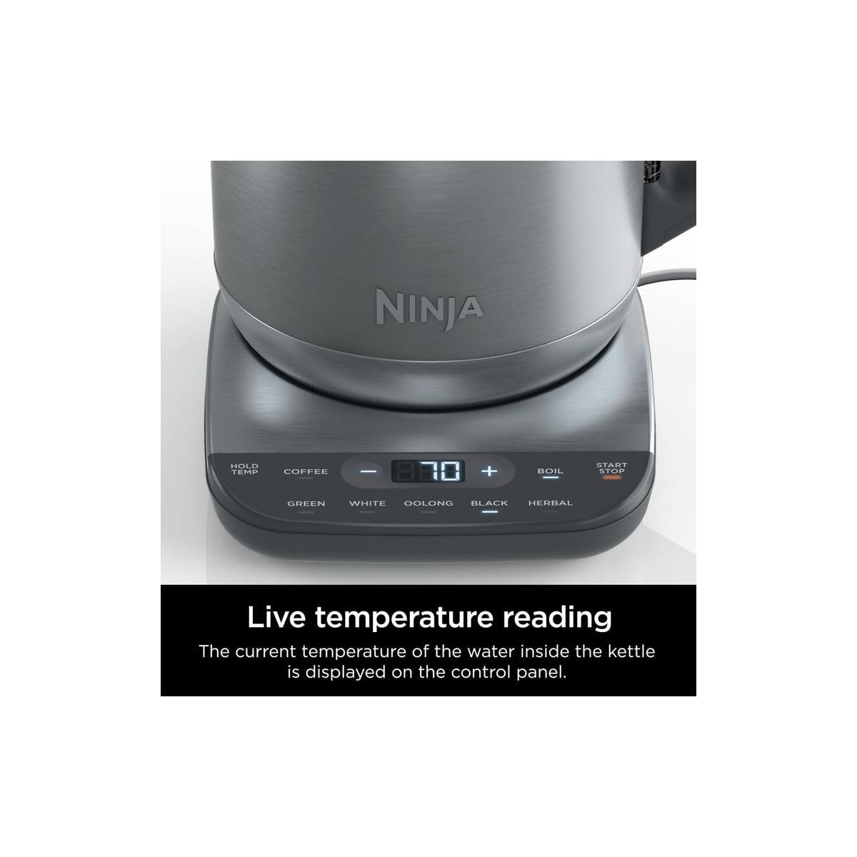 Hervidor Eléctrico Ninja Precision KT200 de 7 Tazas con 7 Preajustes - vista 6