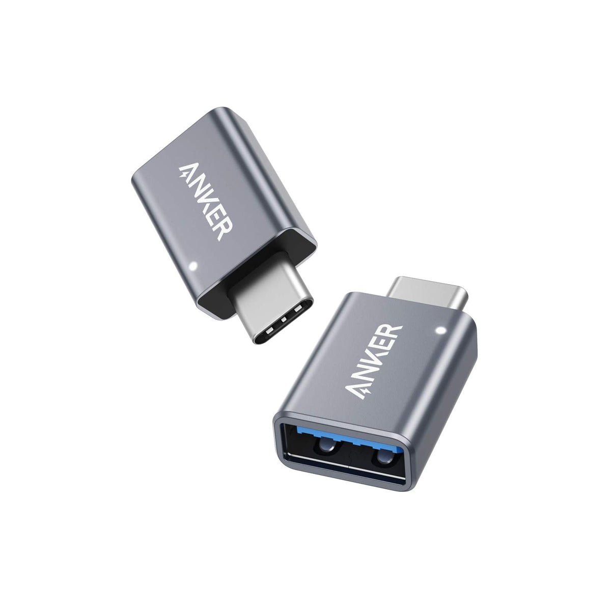 Adaptador Anker USB C (paquete de 2), adaptador USB C a USB de