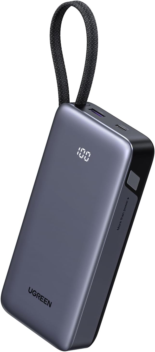 Power-Bank-UGREEN-Nexode-20-000-mAh-45-W-con-Cable-Integrado-portada