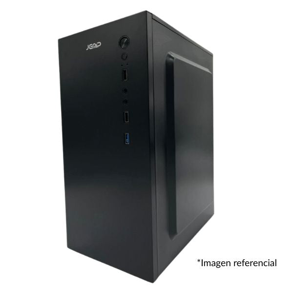 PC Computador JEMIP GALAN - Intel Core i5-10400 4.3GHz - 8GB RAM DDR4 - 256GB SSD - Fuente 600W - Negro