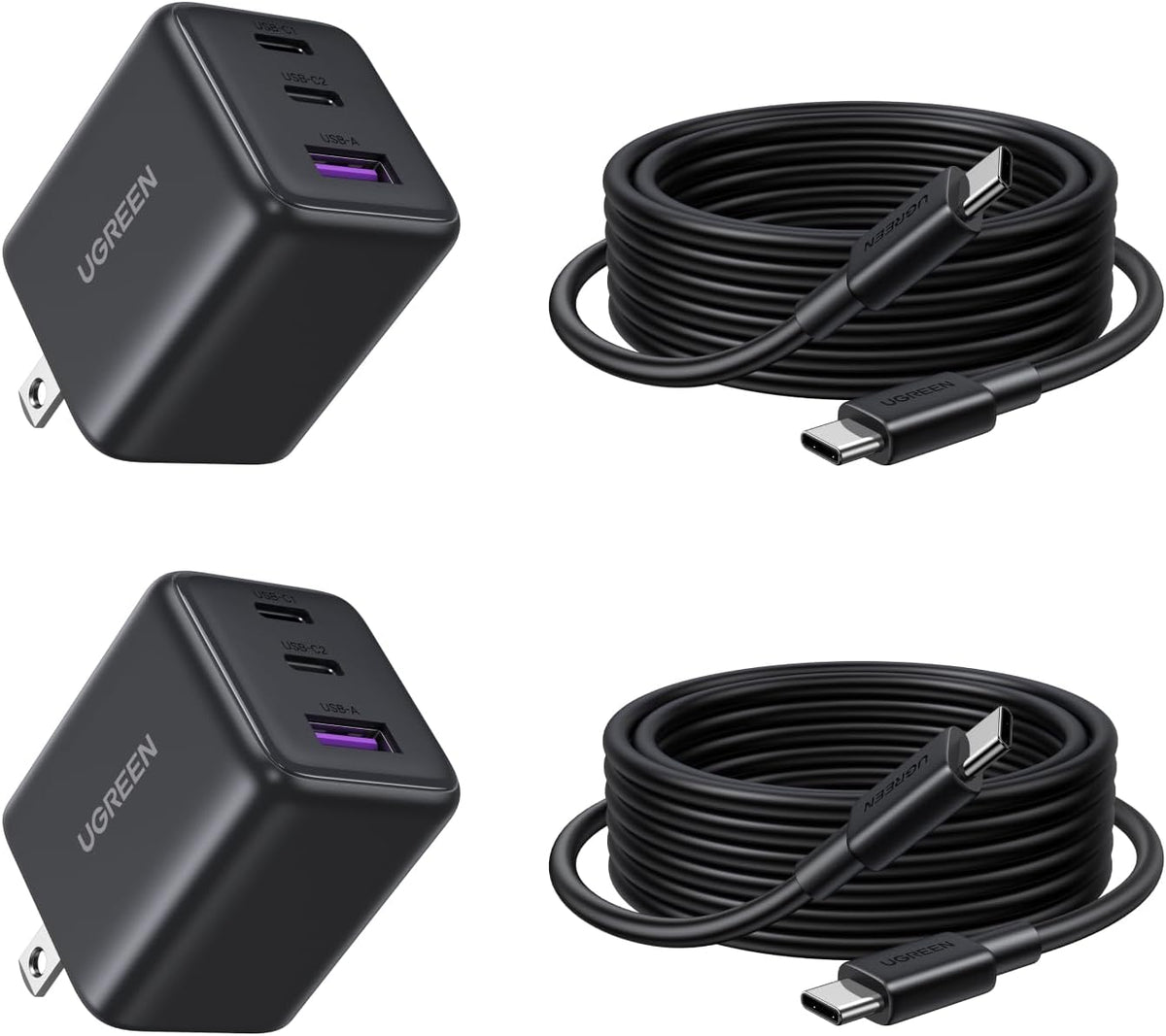 Cargador-de-Pared-UGREEN-30-W-GaN-II-de-3-Puertos-USB-C-13