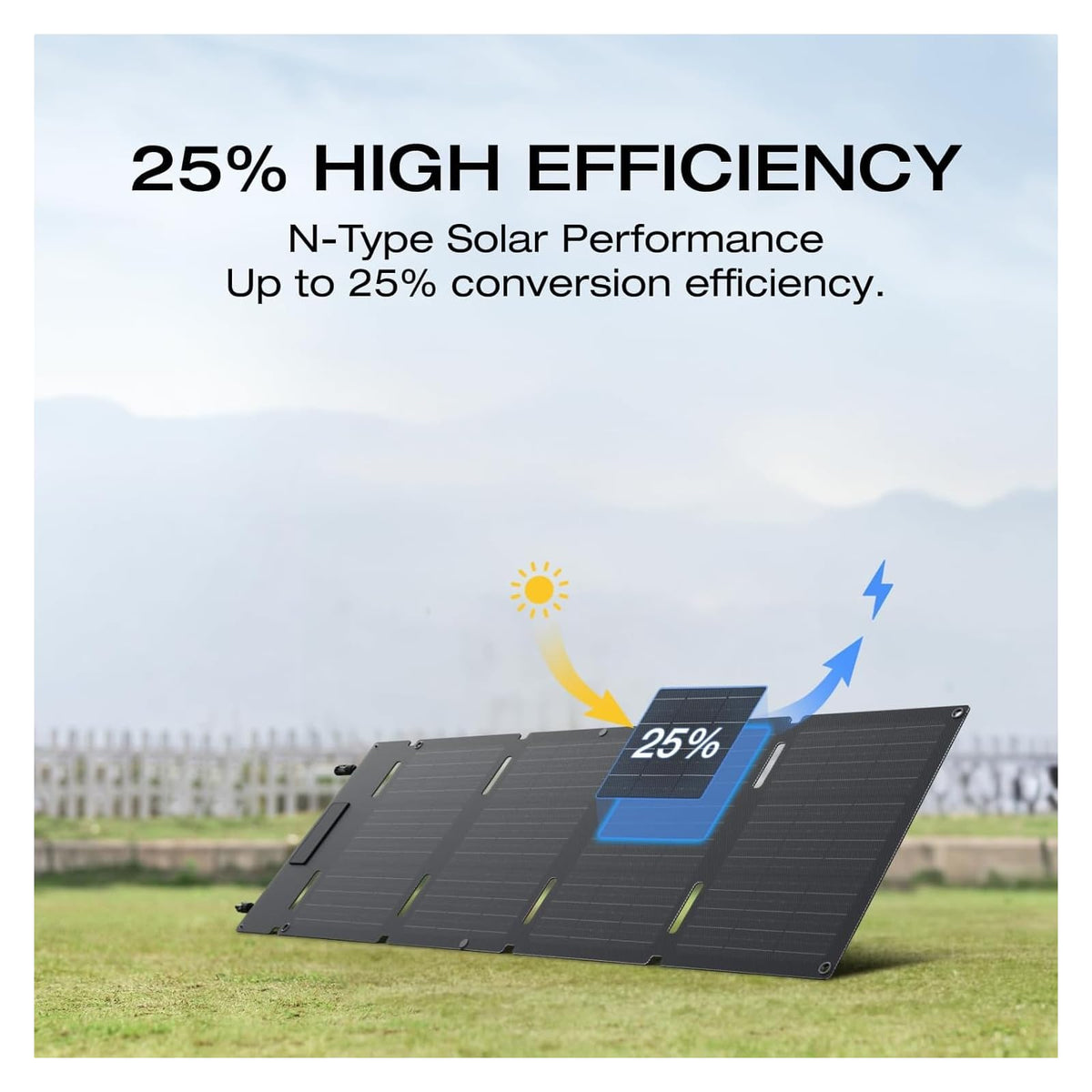 Panel Solar Portátil EcoFlow 45 W, Plegable - vista 2