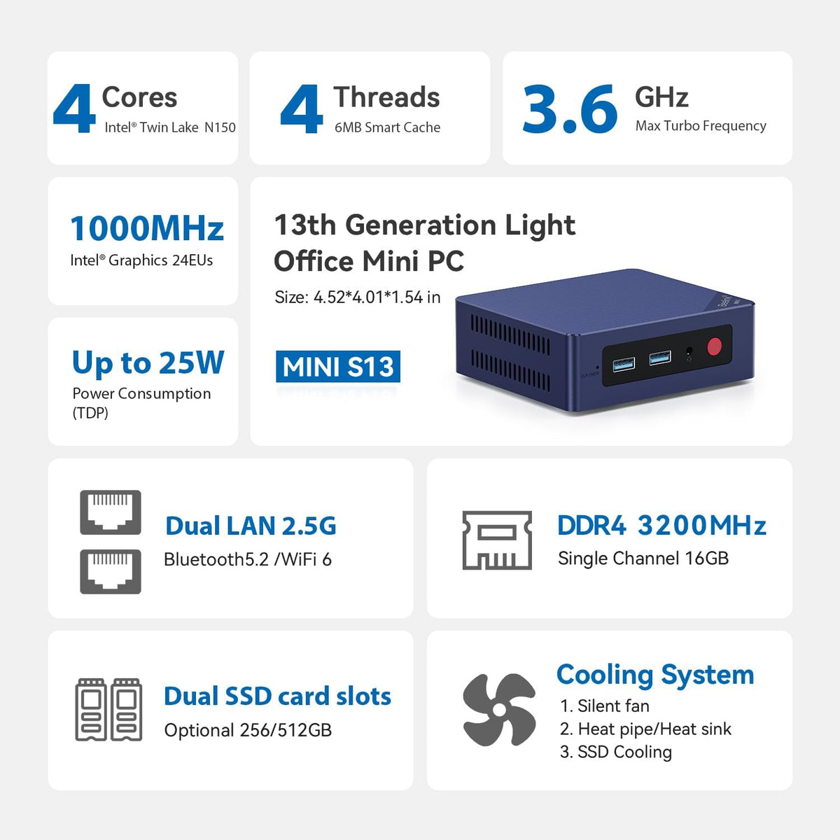 Mini-PC-Beelink-Mini-S13-16-GB-RAM-500-GB-SSD-con-Intel-N150-y-Windows-11-Home-2