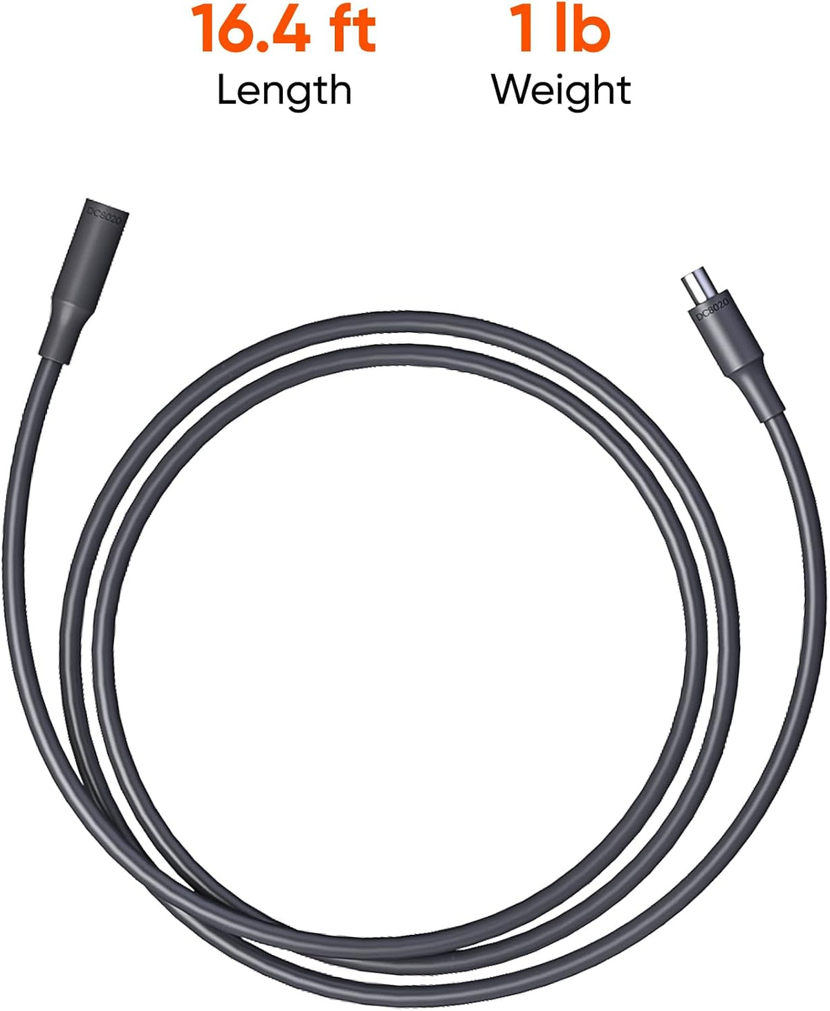 Cable-Jackery-DC-de-Extension-para-Solar-Panel-Gris-detalle