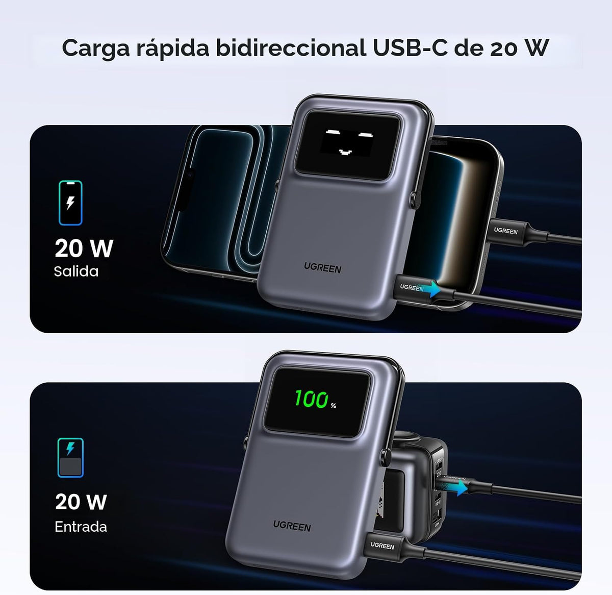Power-Bank-Magnético-UGREEN-Uno-10-000-mAh-PD-20-W-con-Carga-Qi-7-5-W-3