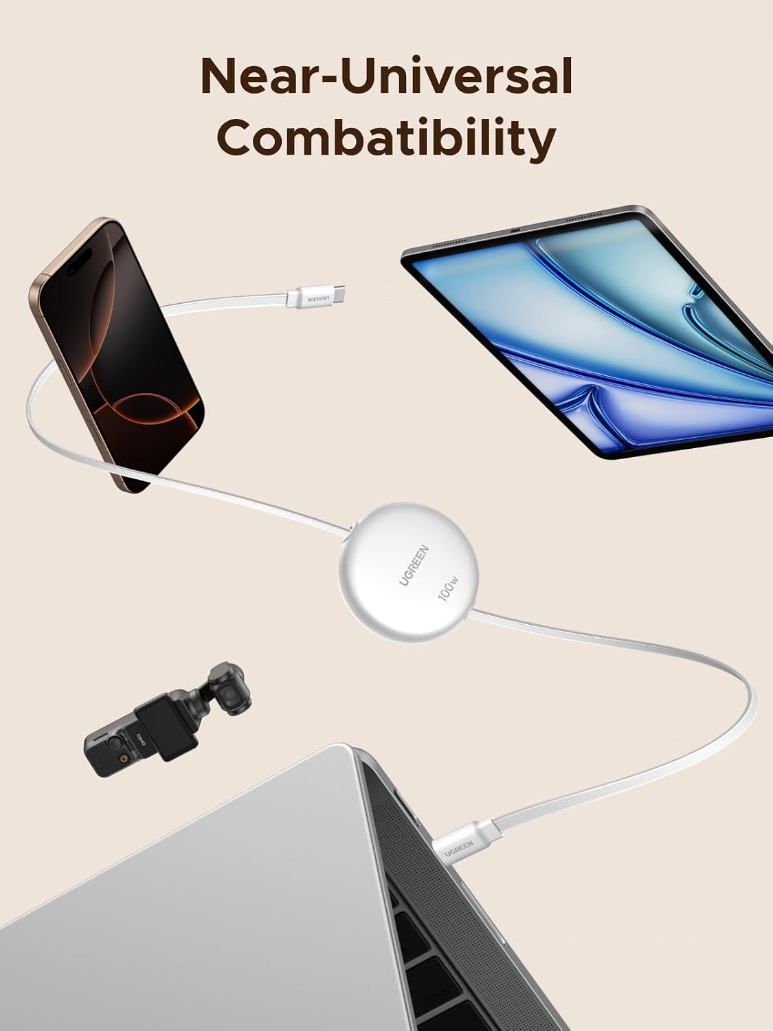 Cable-USB-C-Retráctil-UGREEN-100-W-de-Carga-Rápida-8