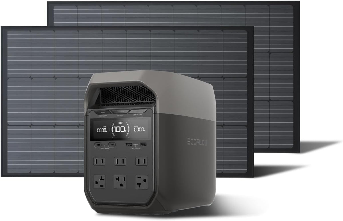 Estación-de-Energía-Portátil-EcoFlow-DELTA-3-1024-Wh-1800-W-con-2-Paneles-Solares-de-100-W-portada