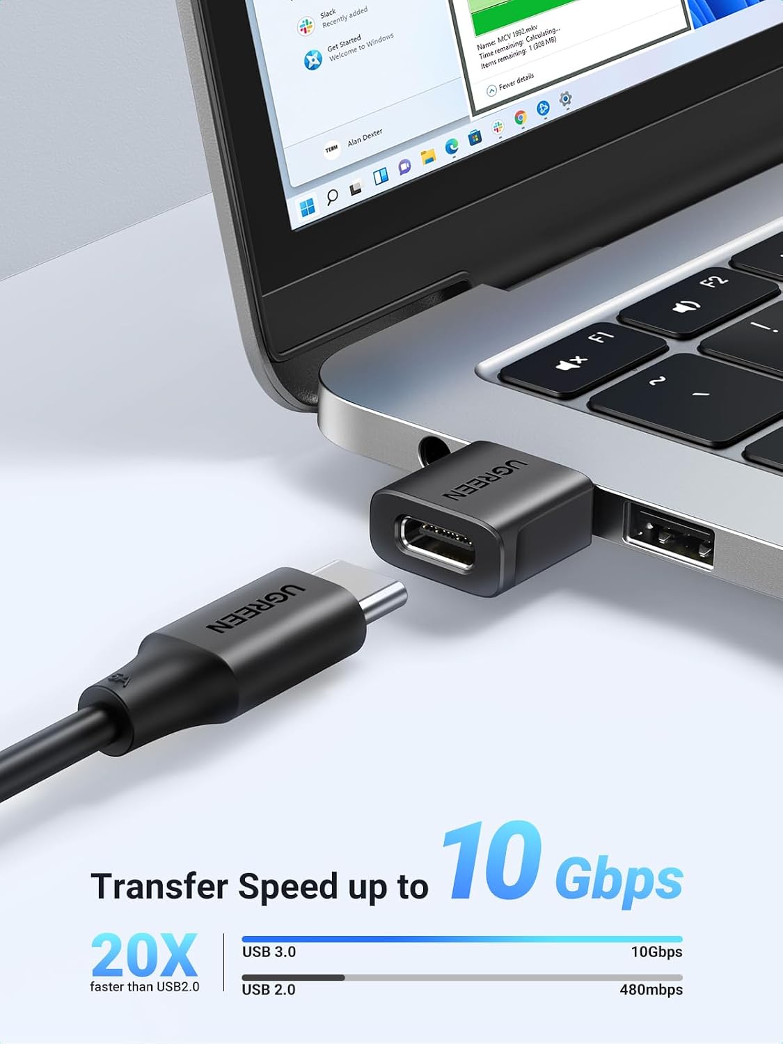 Adaptador-USB-A-Hembra-a-USB-C-Macho-UGREEN-3