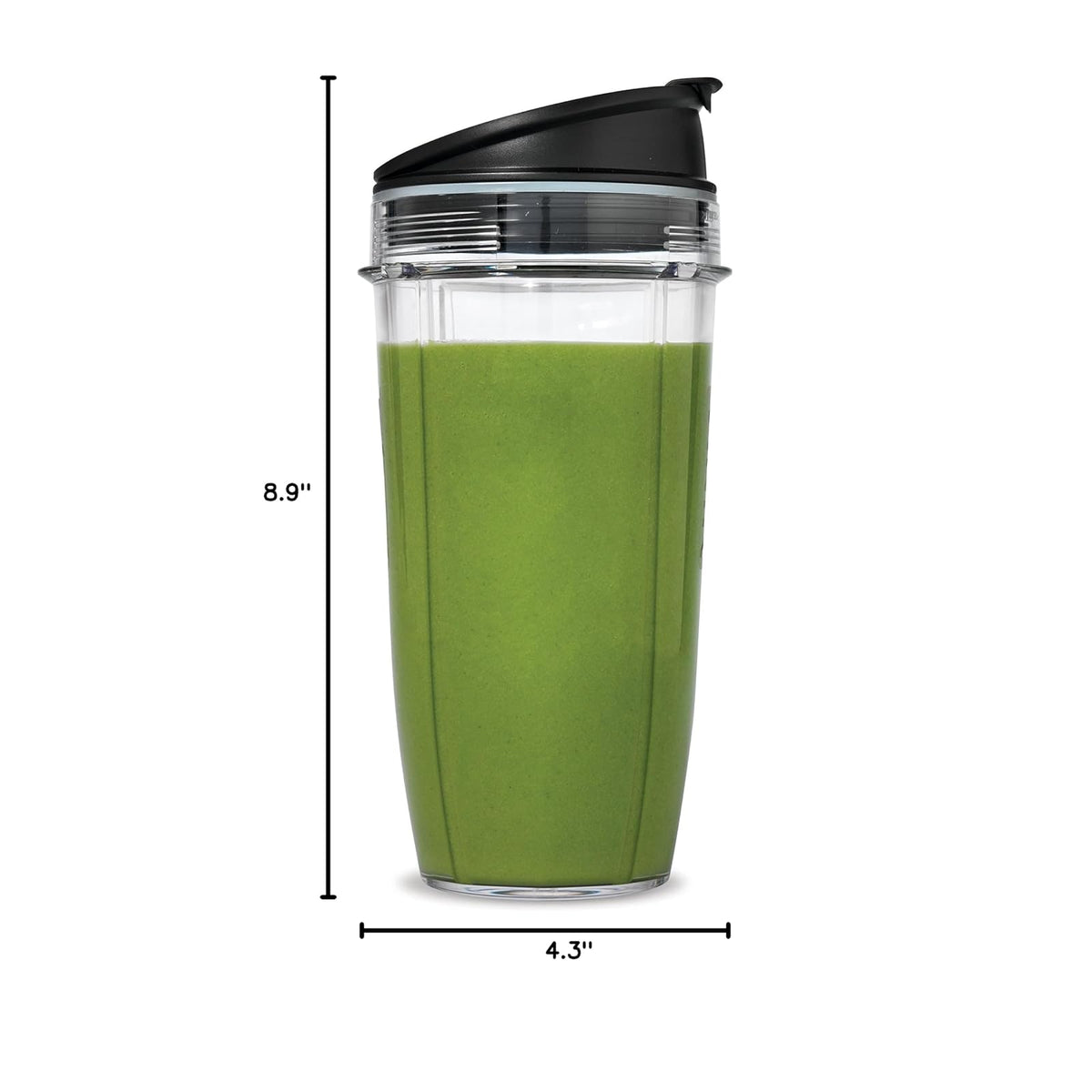 Vasos Nutri Ninja Tritan de 24 oz con Tapas Sip & Seal - Paquete de 2 - vista 3