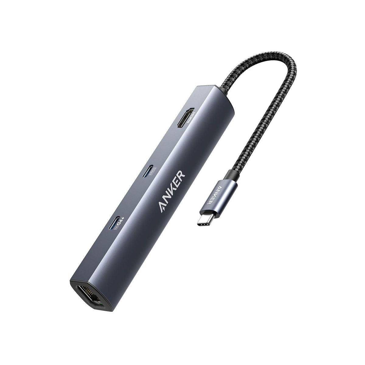 Hub USB Anker USB-C con Ethernet, adaptador multipuerto USB C a