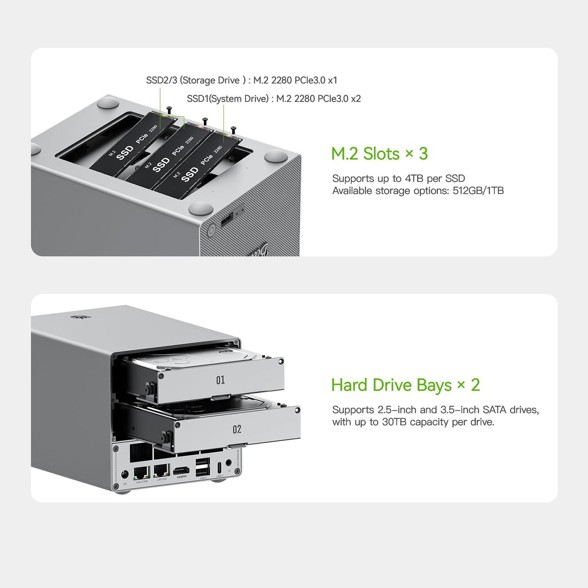 Mini-PC-Beelink-ME-Pro-12-GB-RAM-128-GB-SSD-con-Intel-N95-y-Windows-11-3