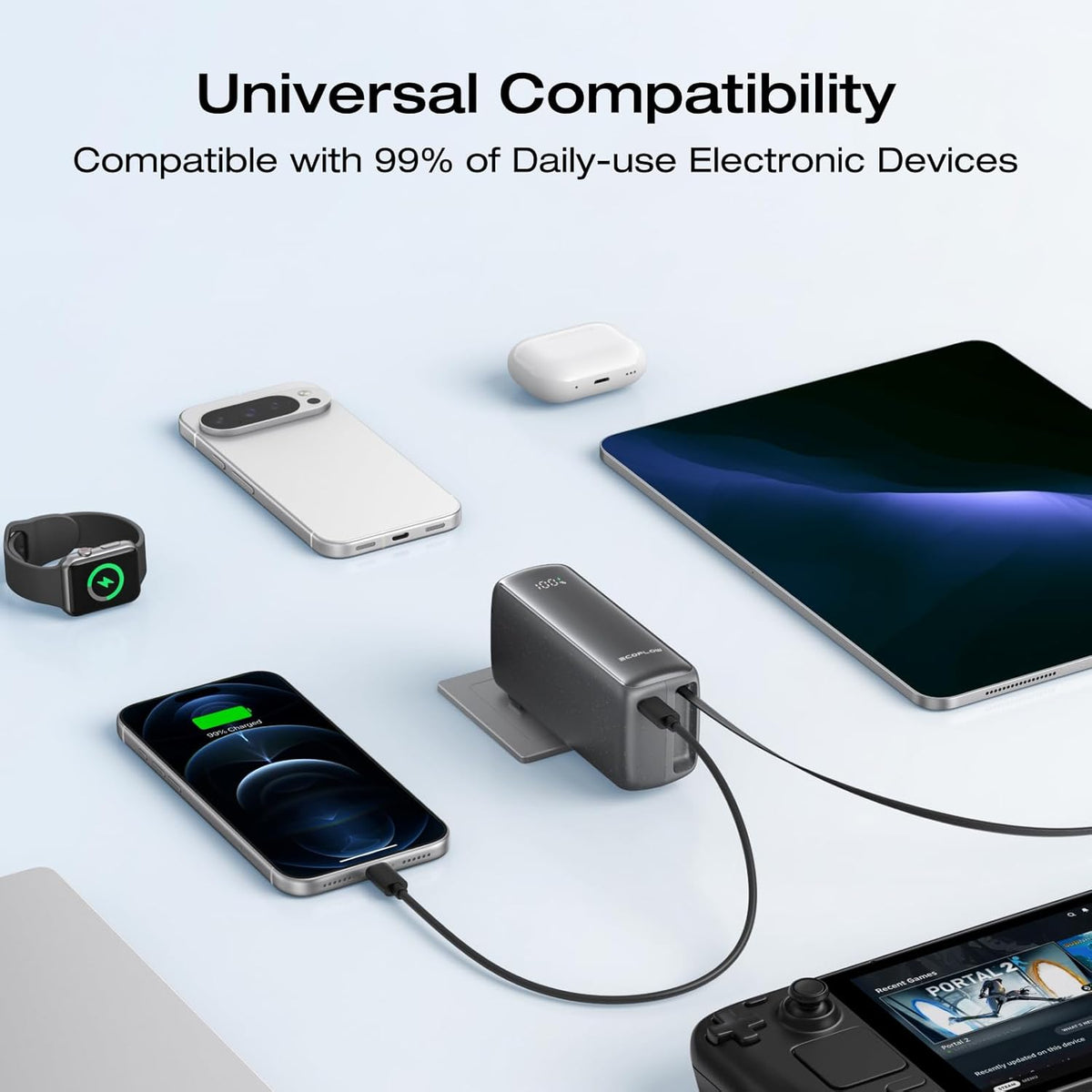 Power-Bank-EcoFlow-RAPID-10000-mAh-Carga-45-W-Negro-pantalla