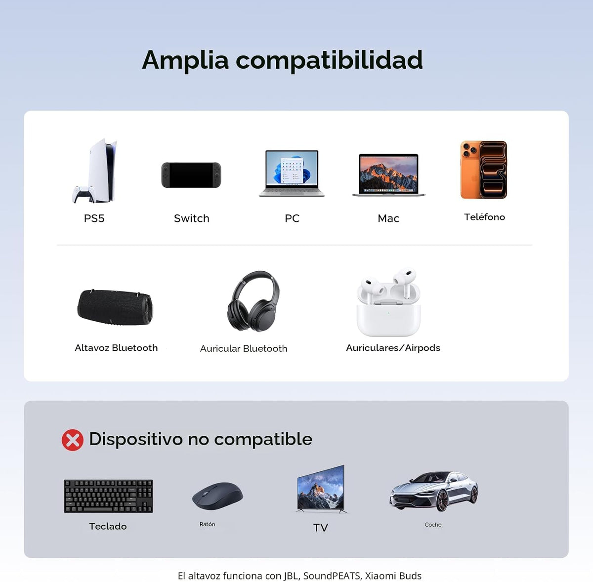 Adaptador-Bluetooth-USB-C-UGREEN-para-PS5-y-PC-con-LE-Audio-y-aptX-Adaptive-7