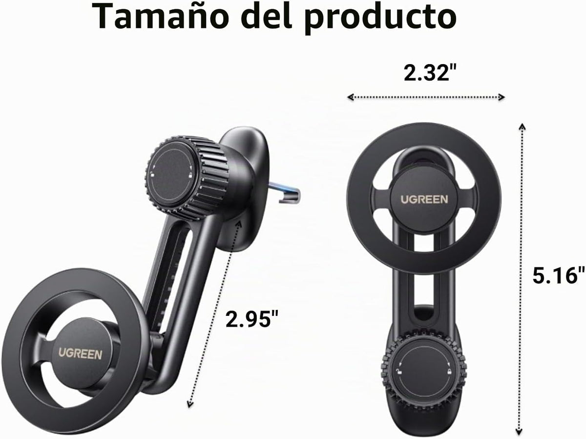 Soporte-de-Auto-UGREEN-MagSafe-para-Rejilla-de-Ventilación-7