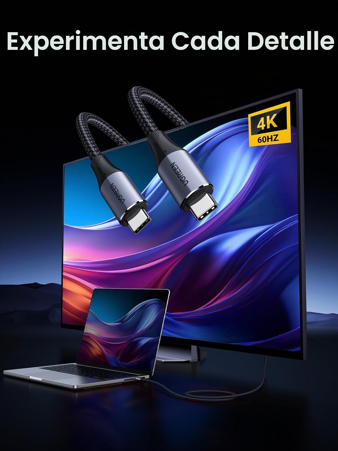 Cable-USB-C-a-USB-C-UGREEN-240-W-USB-3-2-Gen-2-de-10-Gbps-y-Video-4K-3