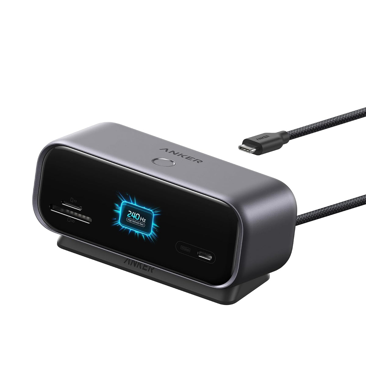 Anker USB C Hub, Smart Display Hub, Docking Station Dual Monitor,No Charger