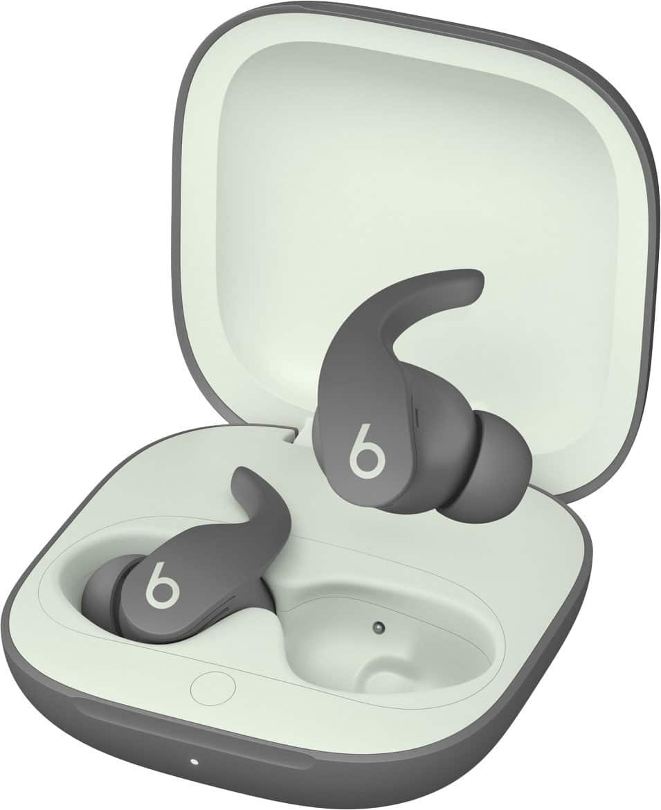 Geek Squad Certified Refurbished Fit Pro True Wireless Noise Cancelling In-Ear Headphones - Sage Gray