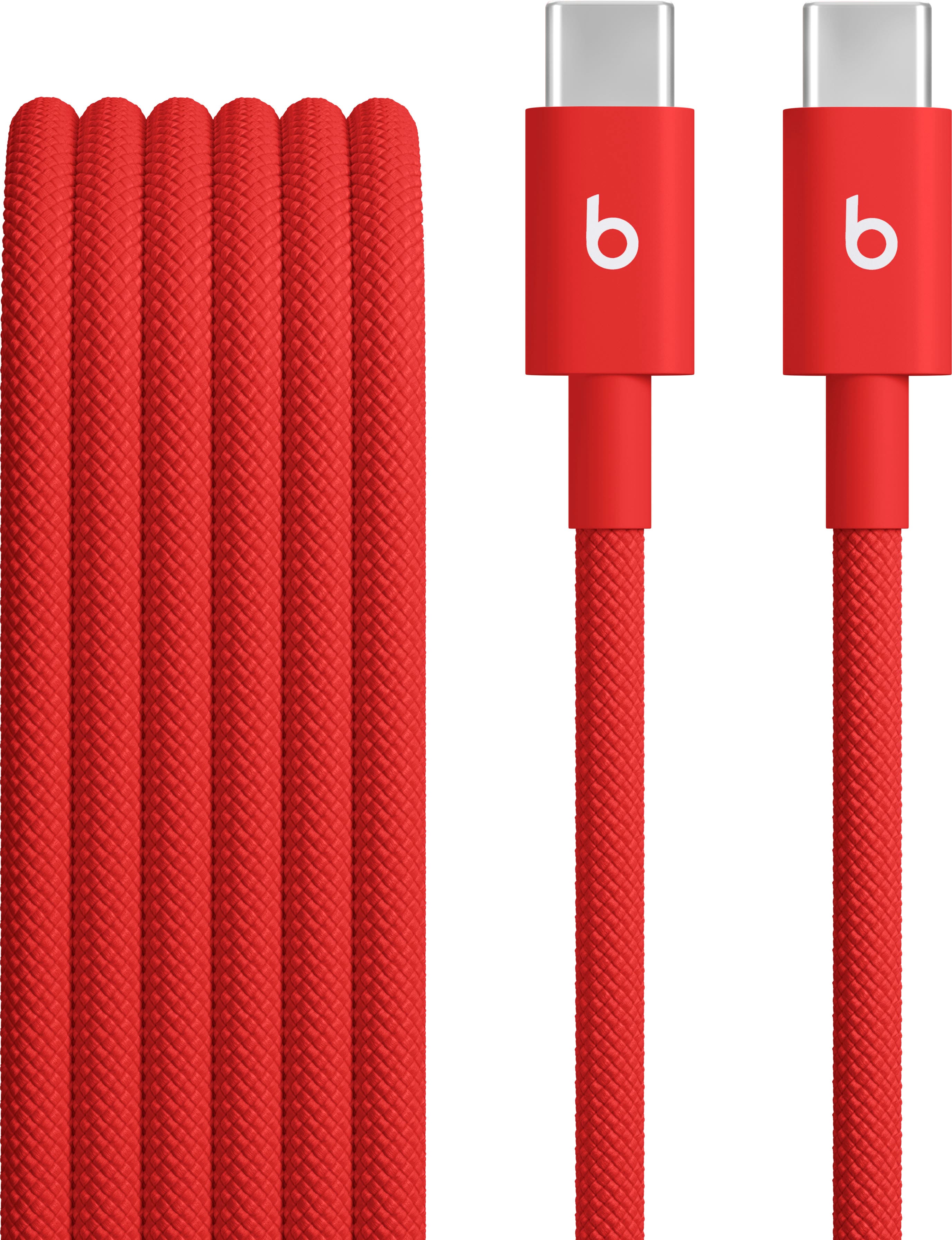 Apple 5' USB-C to USB-C Woven Cable - Rapid Red