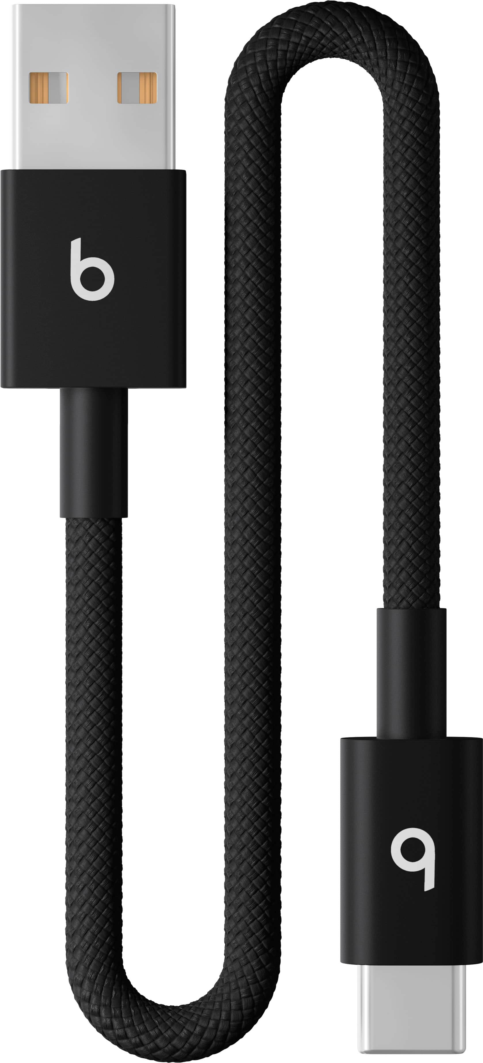 Apple 8" USB-A to USB-C Woven Short Cable - Bolt Black