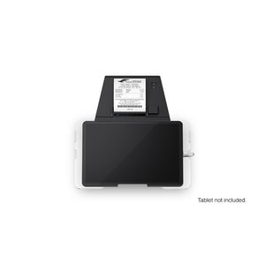 Impresora térmica Epson TM-m30II-SL compacta para recibos con soporte integrado para tablet