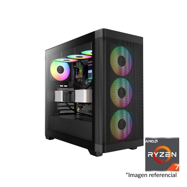 PC Computador GAMDIAS ATHENA - Intel Core i5-10400 4.3GHz - 16GB RAM DDR4 - 512GB SSD NVMe M.2 - Fuente 550W 80+ Bronze - Blanco